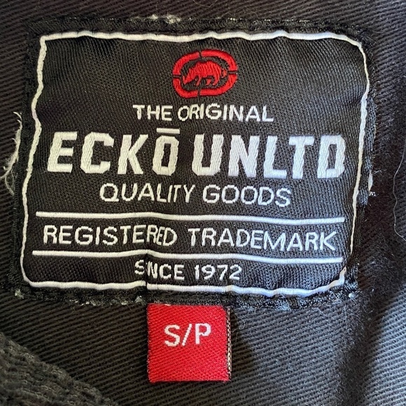 Ecko Unltd. Men's Gray Check Long Sleeve Fine Corduroy Button Up‎ Shirt Small - Picture 2 of 14